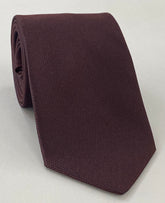 Burgundy Mulberrywood Weave Silk Tie MWT-13